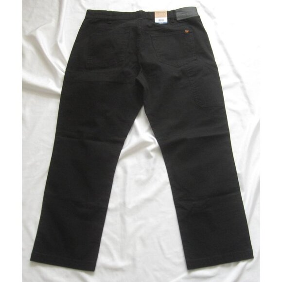 New Eddie Bauer Men Canvas Cotton Utility Black Pants Sz 36 x 29 (MP437) - Picture 10 of 12